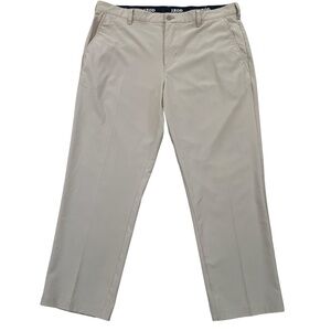 Izod Golf Men's Tan Performance Athletic Golf Pants Size 38